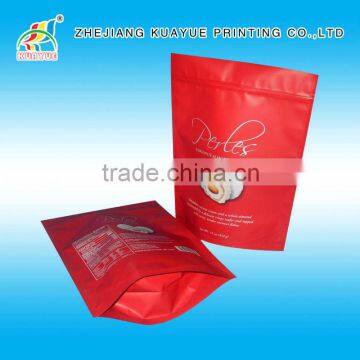 Customized Hot Sale Factory Price Zipper Standing Pouch - ISO/EU/FDA Approved!