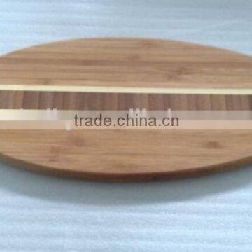 bamboo oval hight quaity bread cutting board