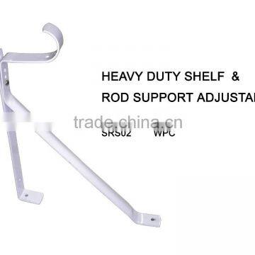 New shelf rod support single SRS02