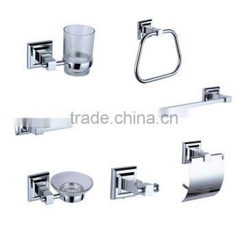 Square Bathroom Accessories Aluminium Bathroom Hardware Set Bathroom Set Super Bathroom Suit Set