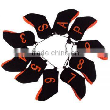 Golf Iron Head Cover Set