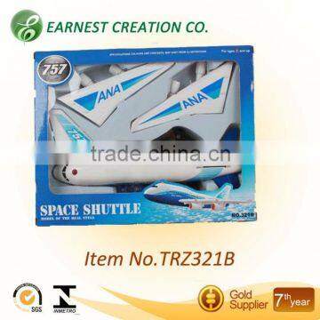 Battery Operated Blue Helicopter for Kid With Light and Music