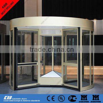 Revolving doors, china manufacturer, security glass, stainless steel surface