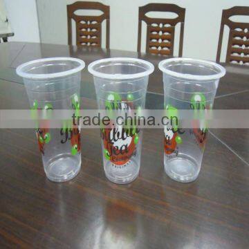 high quality transparent plastic cup for water