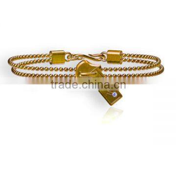 2013 Wholesale crystal zipper bracelet for boys