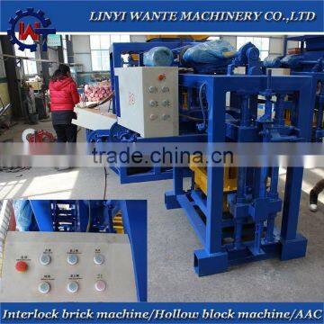 Small Business Plant QT40-2 Semi Automatic Concrete Hollow Block Making Machin photo-3