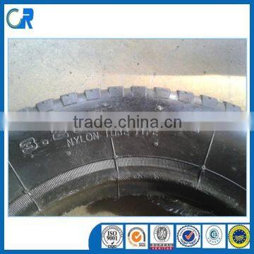 China Rubber Tyre With Reasonable Price 330mm Flower Pattern Tyre for Pneumtaic Wheel