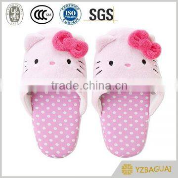 Wholesale Girls Type Plush Indoor Slipper