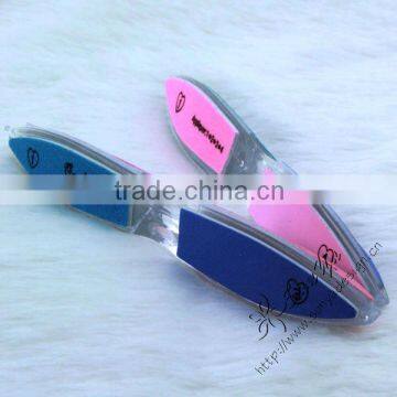 High quality plastic 4 way nail buffer