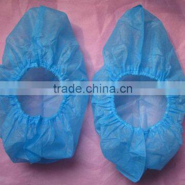 pp nonwoven fabric light blue color for shoe covers