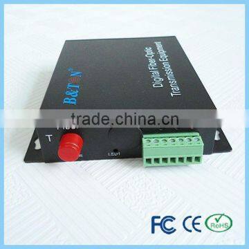 Single fiber 2km FC rs485 optic fiber converter modem