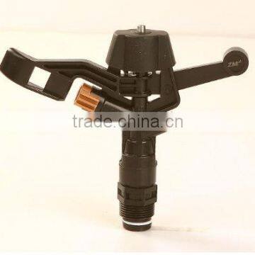 plastic impact sprinkler 3/4" male full circlefor agricultural irrigation