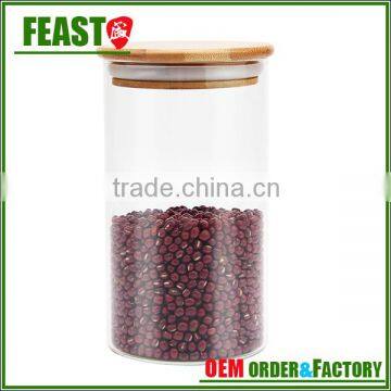 Good Sales Fancy Glass Jars ad Lids With Bamboo or Wood photo-4