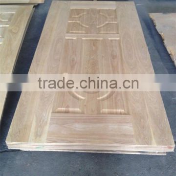 3.2mm teak veneer hdf moulded door skin