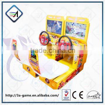 Kids Coin Operated Game Machine Simulator Arcade Racing Car Game Machine