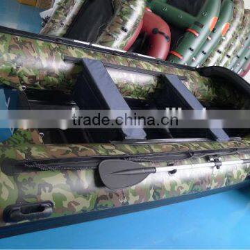 (CECertificated )1.1mm Camo PVC Fiberglass Boat Hull For Sale