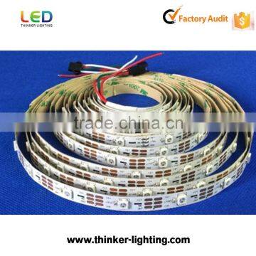 addressable WS2812B LED strip light 30/60/72/144pcs/m led strip light DC5V 5 years warranty