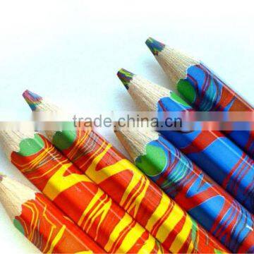 4 in 1 rainbow pencil jumbo color pencil color pencil mix color pencil