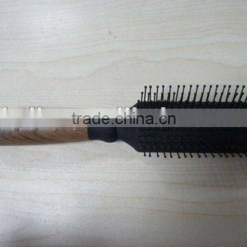 massager plastic salon woodhair brush