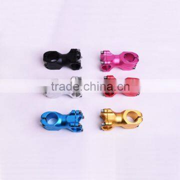 Anodized Colors 25.4mm Aluminium Bicycle Stem MTB Stem BMX Alloy Bike Stem