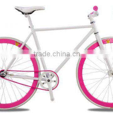 2015 hot sale 700c diversified fixed gear bike with custom colors