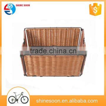 cheap wholesale bicycles for sale Plastic bicycle bike basket/large strong bicycle basket