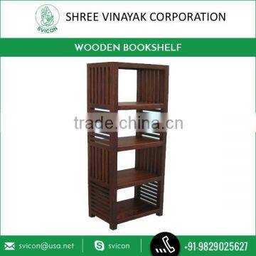 Antique and Simple Design Wooden Bookcase from Market's Top Ranked Company