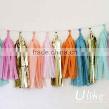 Bulk Diy Tissue Tassel Garland ElegantFoil Diy Garland