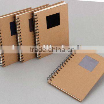 2012 New design spiral notebook with photo frame