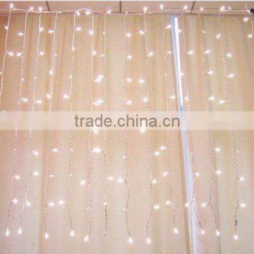 Led Curtain Light Wholesale 3m*3m 300 LEDs 8 Models Linkable Color Changing Led Christmas Curtain Light photo-5