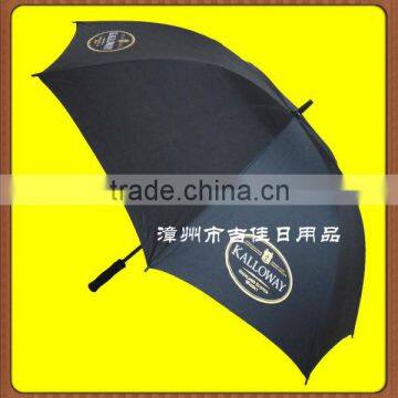 29inch black fiberglass promotional golf club umbrella