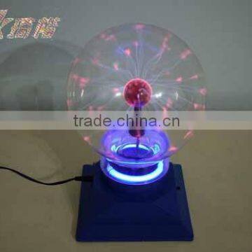 Luminous transparency plasma ball