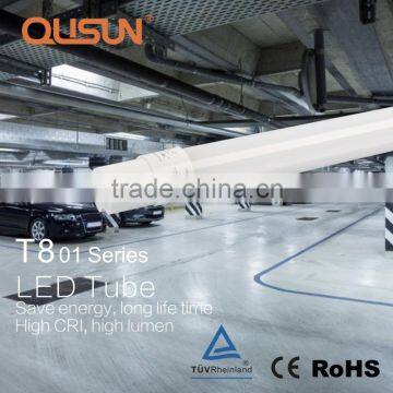 TUV CE ROHS High Lumen 97Lm/w 9W/14W/18W /24W T8 LED Tube alibaba led lights