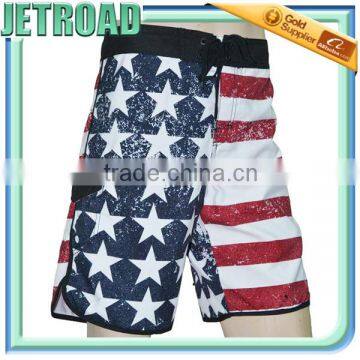 Men's USA Flag Beachwear of Shorts sublimation print placement design