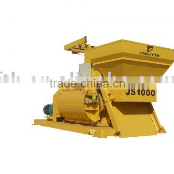 Overhead JS1000 concrete mixer