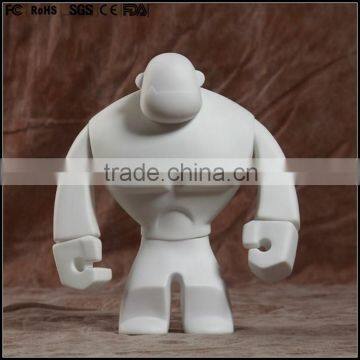 Gorilla shape vinyl figures, Gorilla shape new blank vinyl figures, China factory custom vinyl figures production