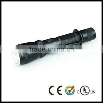 18650 battery charged CREE Q4 LED Aluminum torch