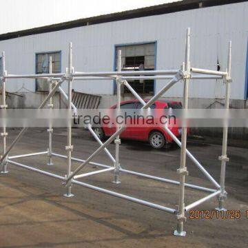 steel frame scaffolding cross brace