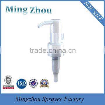 MZ-B20 Professional manufacture Smooth plastic lotion pump/screw pump /bathroom set