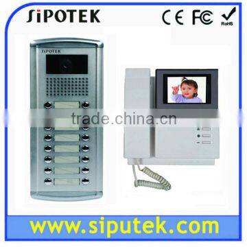 3.5" wired color intercom door phone systems