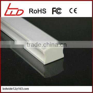 Hot sale surface mounting clip install led aluminum profile for led strip