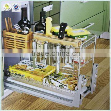 Professional production pull out drawer wire basket (guangzhou)