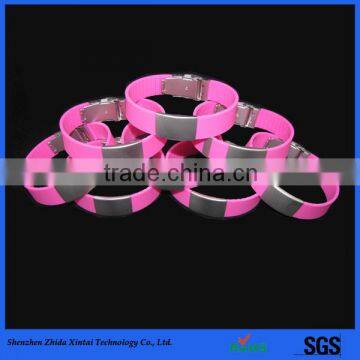 Red Silicon Write on Bracelet id Bracelets photo-5