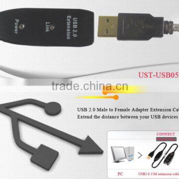5M High Speed Premium USB2.0 Male to Female Adapter Extension Cable Free Shipping photo-4