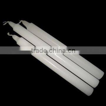 Unsented cheap White household wax taper stick candles