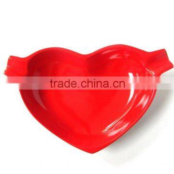 High quality disposable Aluminum creative peach heart-shaped cheap ashtray