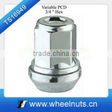 variable PCD corn nss 72 hour wheel nut for car