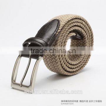 Salable product leisurely men's elastic webbing belt Elastic canvas belt 4301