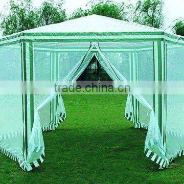 hexagon steel gazebo