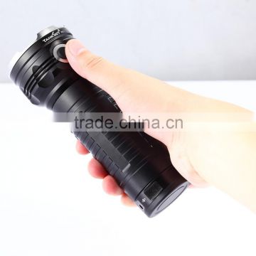 Quality is our culture outdoor searching flashlights,2000LM with 3*18650 battery 5 modes flashlights powerful